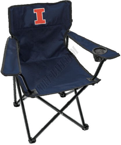 NCAA Illinois Fighting Illini Gameday Elite Quad Chair - Hot Sale - -0