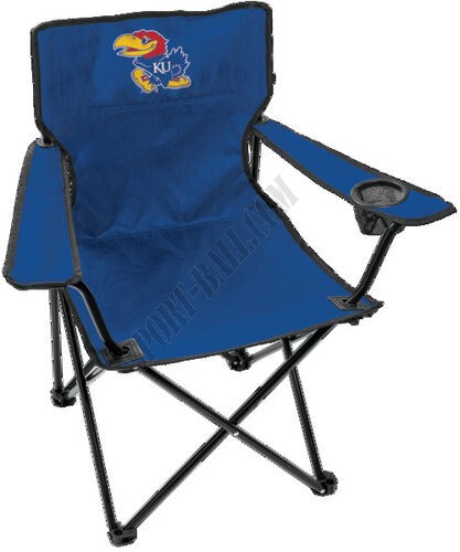 NCAA Kansas Jayhawks Gameday Elite Quad Chair - Hot Sale - -0