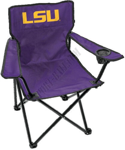 NCAA LSU Tigers Gameday Elite Quad Chair - Hot Sale - -0