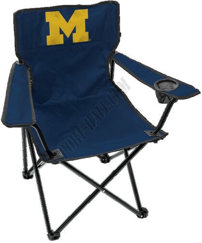 NCAA Michigan Wolverines Gameday Elite Quad Chair - Hot Sale - -0