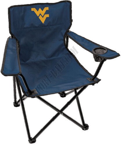 NCAA West Virginia Mountaineers Bulldogs Gameday Elite Quad Chair - Hot Sale - -0