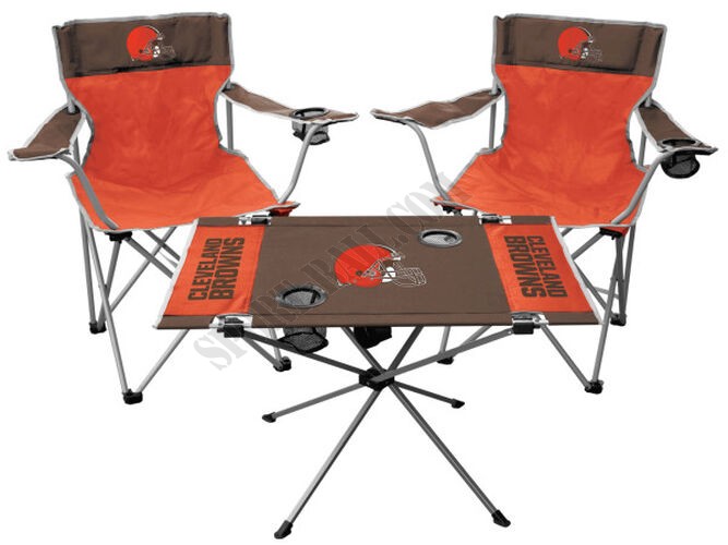 NFL Cleveland Browns 3-Piece Tailgate Kit - Hot Sale - -0