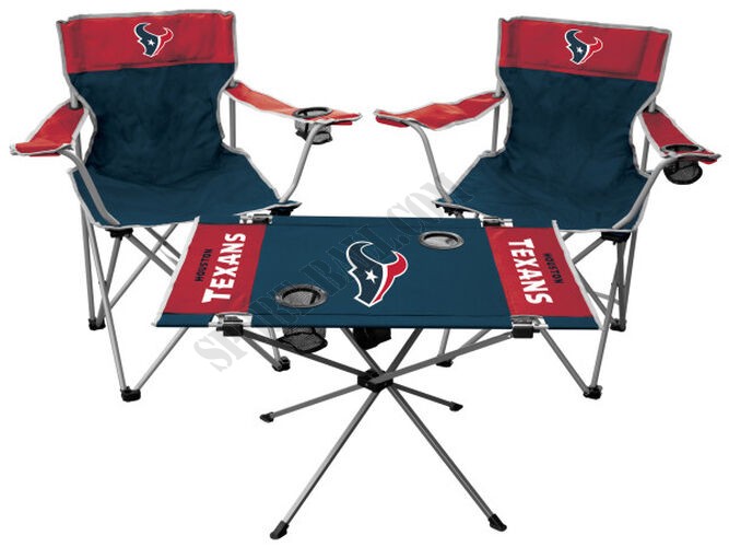 NFL Houston Texans 3-Piece Tailgate Kit - Hot Sale - -0