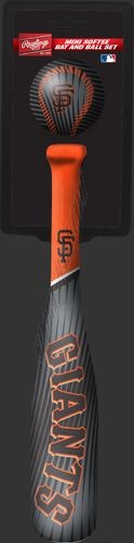 MLB San Francisco Giants Slugger Softee Mini Bat and Ball Set ● Outlet - -0