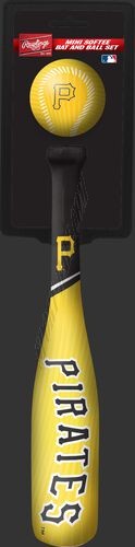 MLB Pittsburgh Pirates Slugger Softee Mini Bat and Ball Set ● Outlet - -0