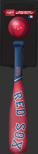 MLB Boston Red Sox Slugger Softee Mini Bat and Ball Set ● Outlet - -0