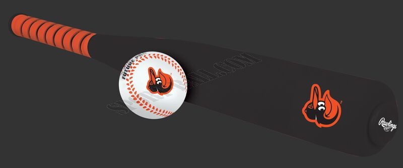 MLB Baltimore Orioles Foam Bat and Ball Set ● Outlet - -0