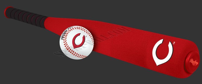 MLB Cincinnati Reds Foam Bat and Ball Set ● Outlet - -0