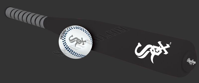 MLB Chicago White Sox Foam Bat and Ball Set ● Outlet - -0