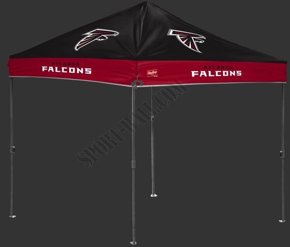 NFL Atlanta Falcons 10x10 Canopy - Hot Sale - -0