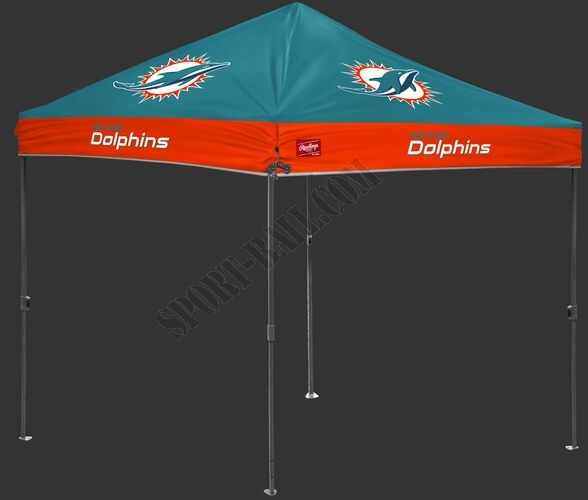 NFL Miami Dolphins 10x10 Canopy - Hot Sale - -0
