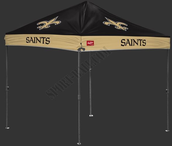 NFL New Orleans Saints 10x10 Canopy - Hot Sale - -0