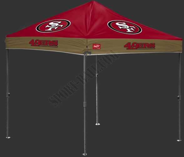NFL San Francisco 49ers 10x10 Canopy - Hot Sale - -0