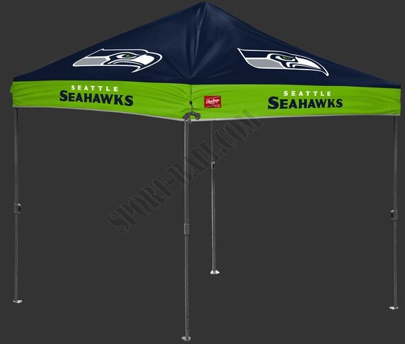 NFL Seattle Seahawks 10x10 Canopy - Hot Sale - -0