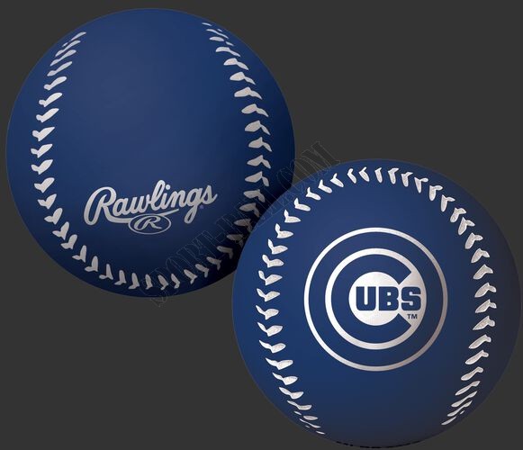 MLB Chicago Cubs Big Fly Rubber Bounce Ball ● Outlet - -0