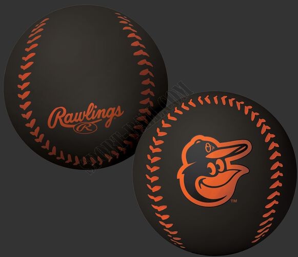 MLB Baltimore Orioles Big Fly Rubber Bounce Ball ● Outlet - -0