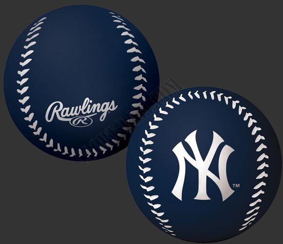 MLB New York Yankees Big Fly Rubber Bounce Ball ● Outlet - -0