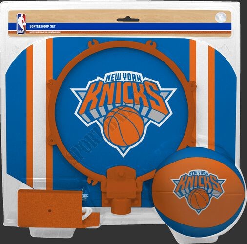 NBA New York Knicks Softee Hoop Set - Hot Sale - -0