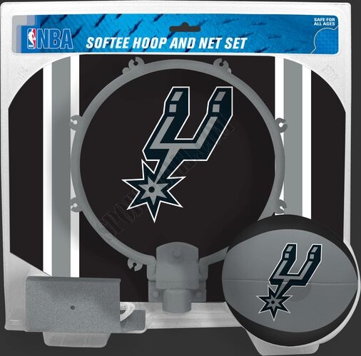 NBA San Antonio Spurs Softee Hoop Set - Hot Sale - -0
