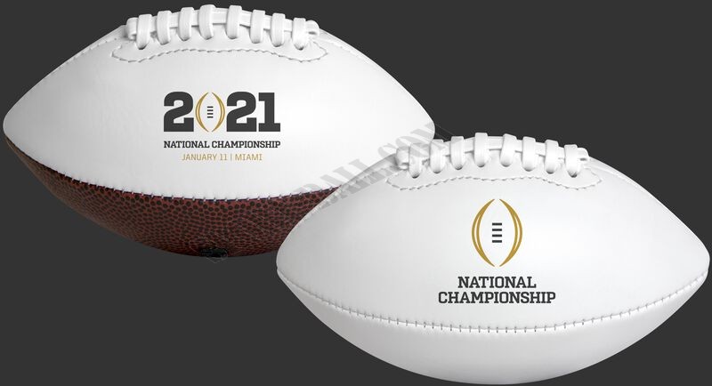 2021 College Football National Championship Youth Sized Football - Hot Sale - -0