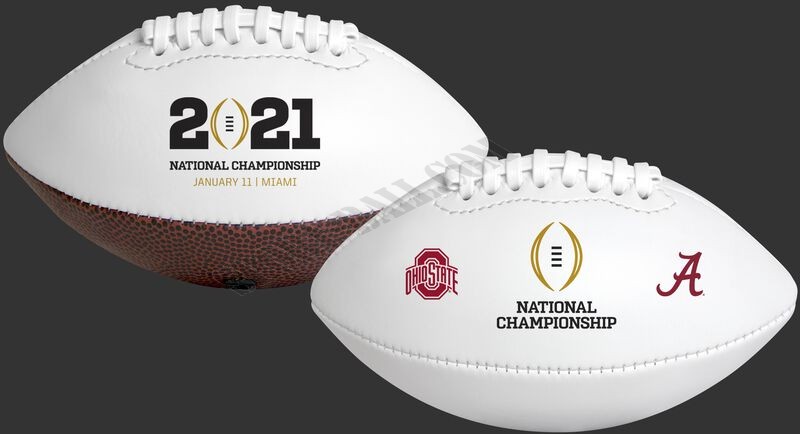 2021 College Football National Championship Dueling Youth Football - Hot Sale - -0