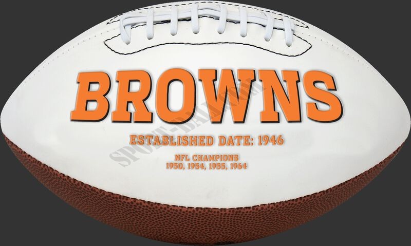 NFL Cleveland Browns Signature Football - Hot Sale - -1