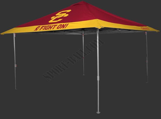 NCAA USC Trojans 10x10 Eaved Canopy - Hot Sale - -0