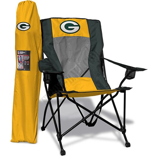 NFL Green Bay Packers High Back Chair - Hot Sale - -0
