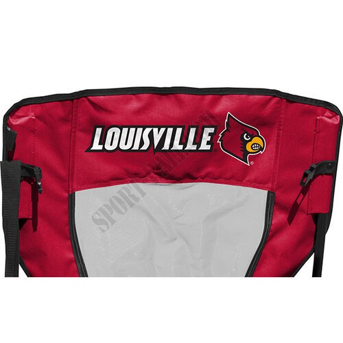 NCAA Louisville Cardinals High Back Chair - Hot Sale - -1