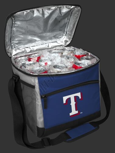 MLB Texas Rangers 24 Can Soft Sided Cooler - Hot Sale - -1