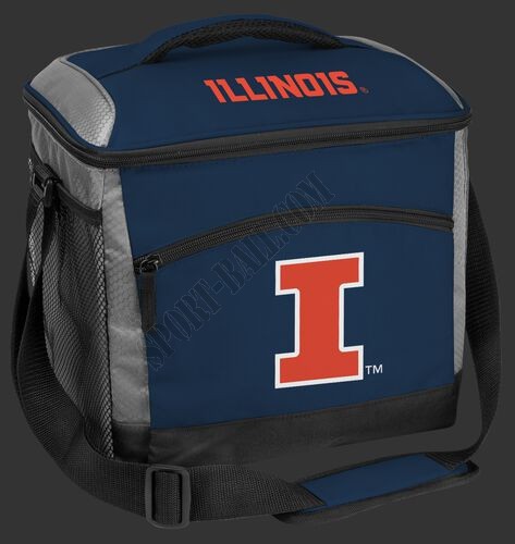 NCAA Illinois Fighting Illini 24 Can Soft Sided Cooler - Hot Sale - -0