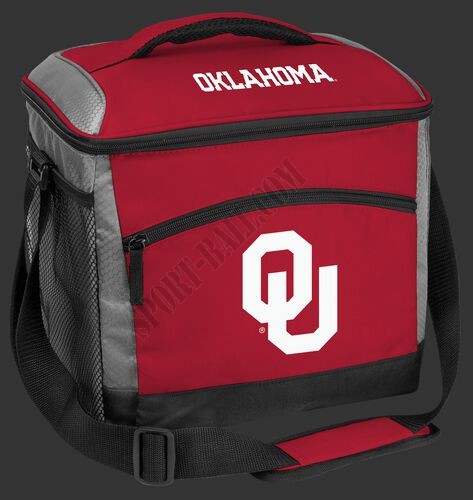 NCAA Oklahoma Sooners 24 Can Soft Sided Cooler - Hot Sale - -0