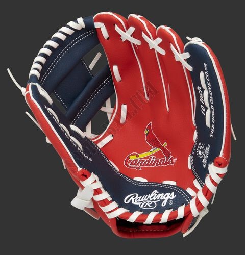 St. Louis Cardinals 10-Inch Team Logo Glove ● Outlet - -2