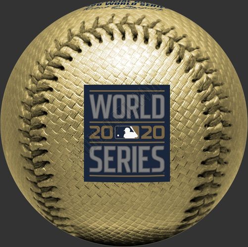 2020 Los Angeles Dodgers Gold World Series Champions Replica Baseball ● Outlet - -2