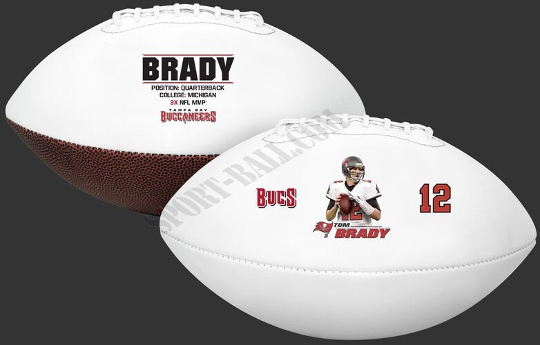 Tom Brady Full Size Football - Hot Sale - -0