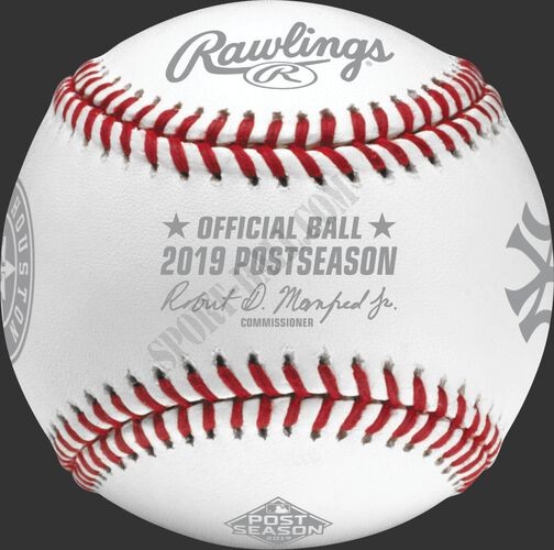 MLB 2019 American League Championship Series Dueling Baseball ● Outlet - -0