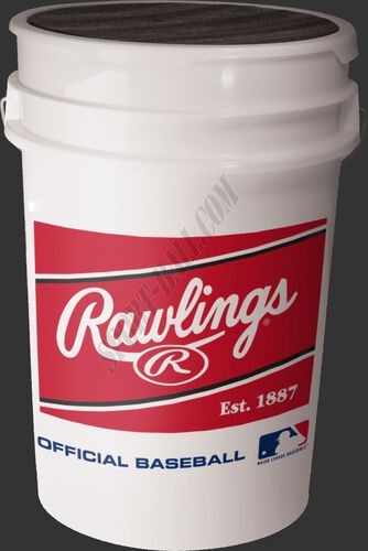 MLB Baseball 6-Gallon Bucket (Bucket Only) - Hot Sale - -0