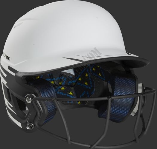 Rawlings Mach Ice Softball Batting Helmet ● Outlet - -1