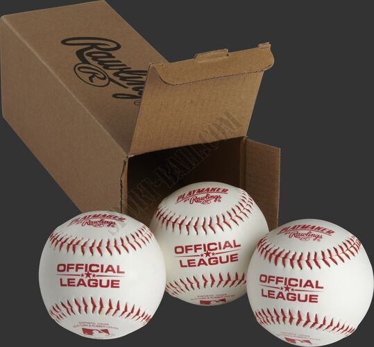 Official League Playmaker Baseballs | 3 pack - Hot Sale - -2