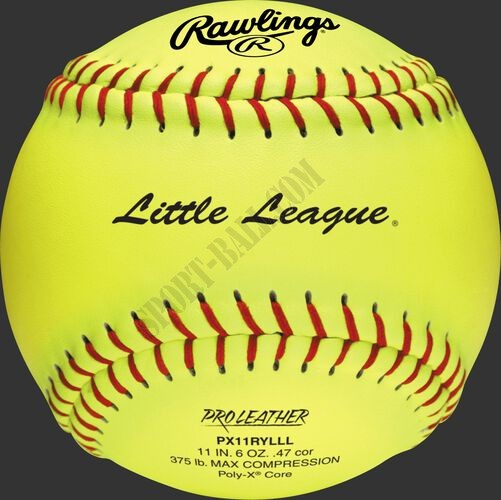 Little League Official 11" Softballs - Hot Sale - -0