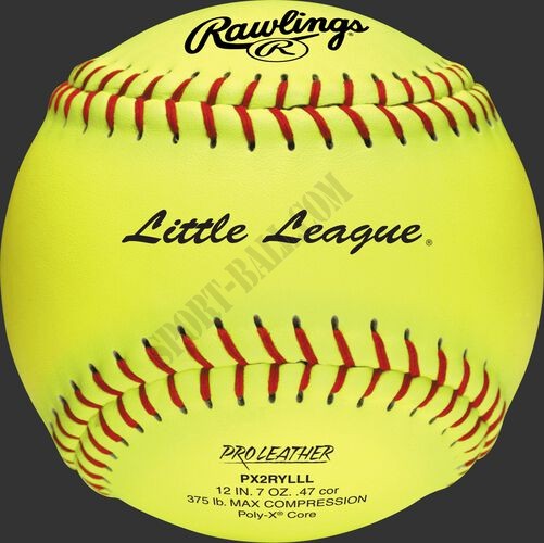 Little League Official 12" Softballs - Hot Sale - -0