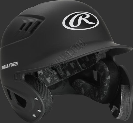 Rawlings Velo Batting Helmet with REXT Flap ● Outlet - -4