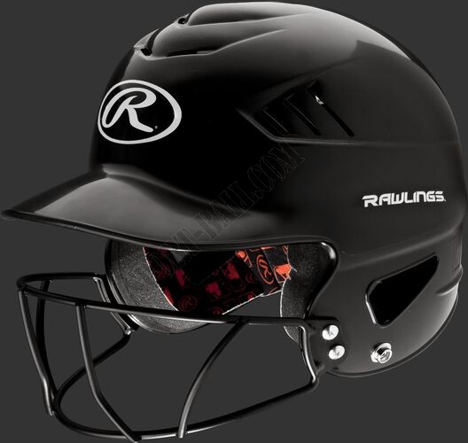 Coolflo Batting Helmet with Facemask ● Outlet - -0