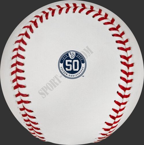 MLB 2020 Milwaukee Brewers 50th Anniversary Baseball ● Outlet - -1