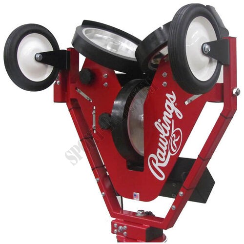 Spin Ball Pro 3 Wheel Baseball Pitching Machine ● Outlet - -1