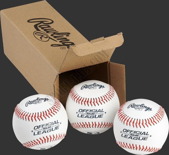 Official League Practice Baseballs | 3 pack - Hot Sale - -1