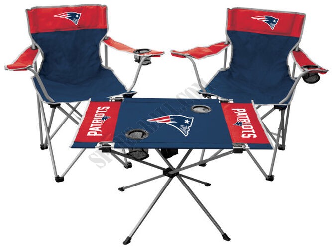 NFL New England Patriots 3-Piece Tailgate Kit - Hot Sale - NFL New England Patriots 3-Piece Tailgate Kit - Hot Sale