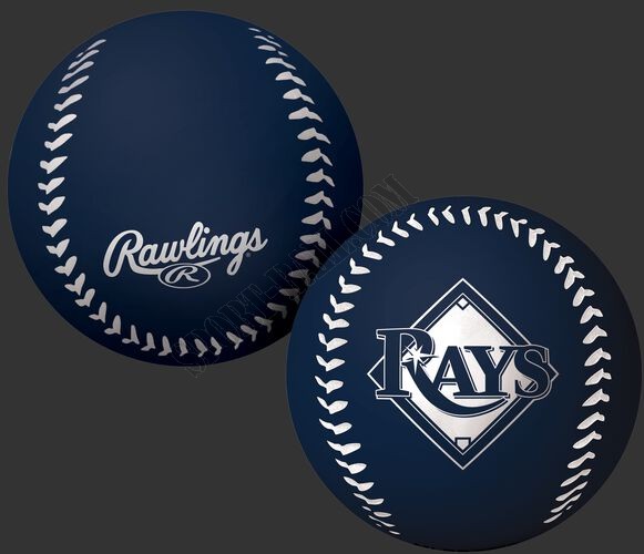 MLB Tampa Bay Rays Big Fly Rubber Bounce Ball ● Outlet - MLB Tampa Bay Rays Big Fly Rubber Bounce Ball ● Outlet