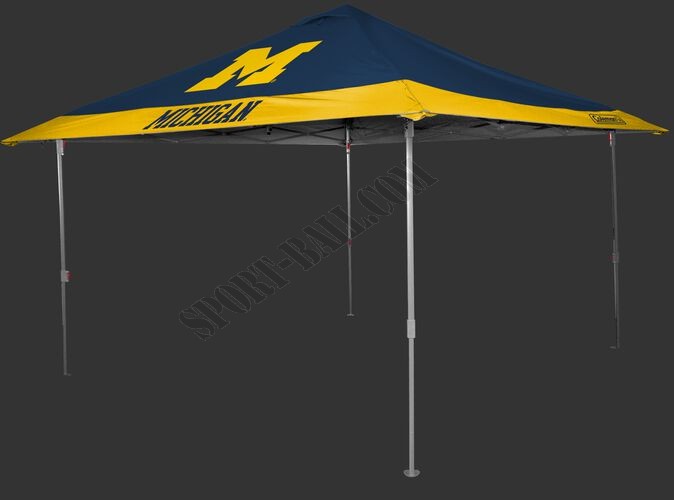 NCAA Michigan Wolverines 10x10 Eaved Canopy - Hot Sale - NCAA Michigan Wolverines 10x10 Eaved Canopy - Hot Sale