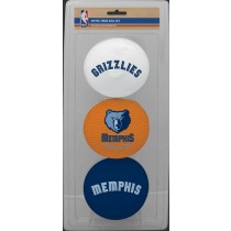 NBA Memphis Grizzlies Three-Point Softee Basketball Set - Hot Sale